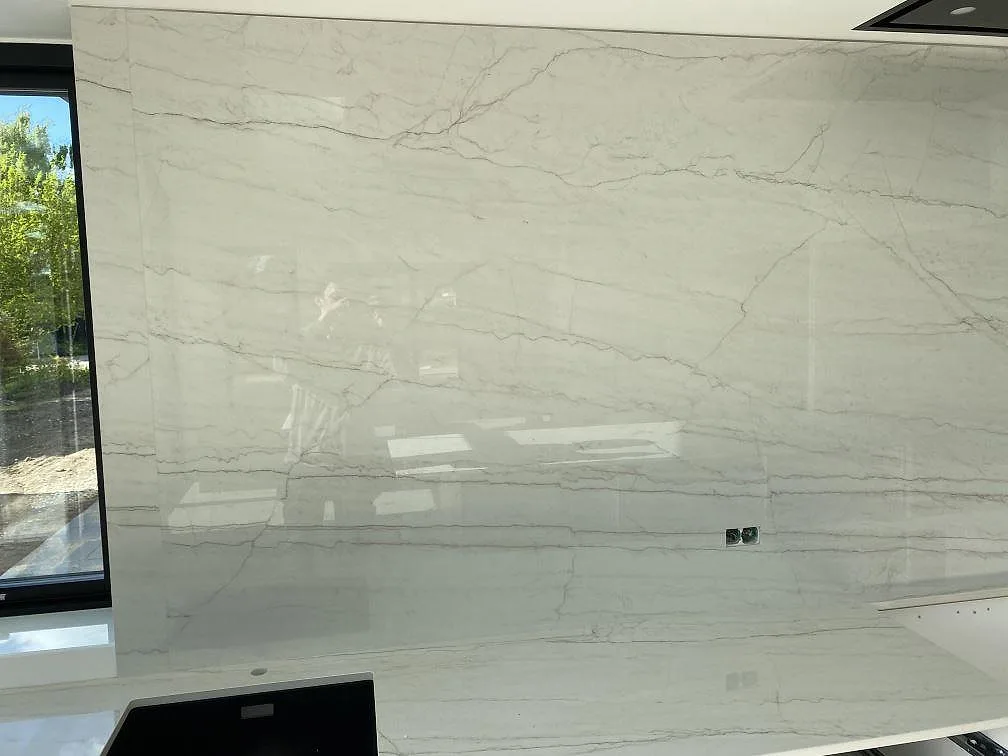 Køkkenbordplade i Dekton Limbo, Brøndby – billede 6
