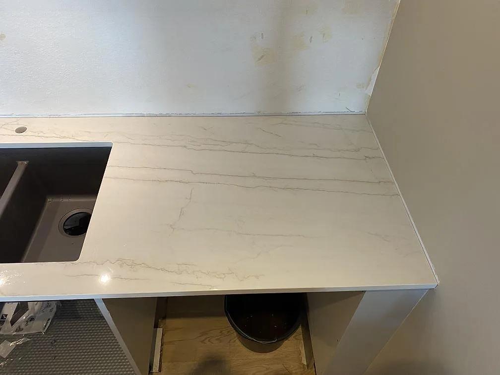 Køkkenbordplade i Dekton Limbo, København s – billede 7