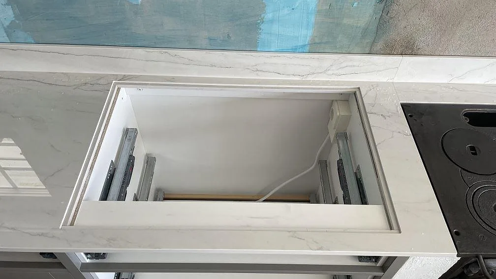 Køkkenbordplade i Dekton Limbo, Örby – billede 6