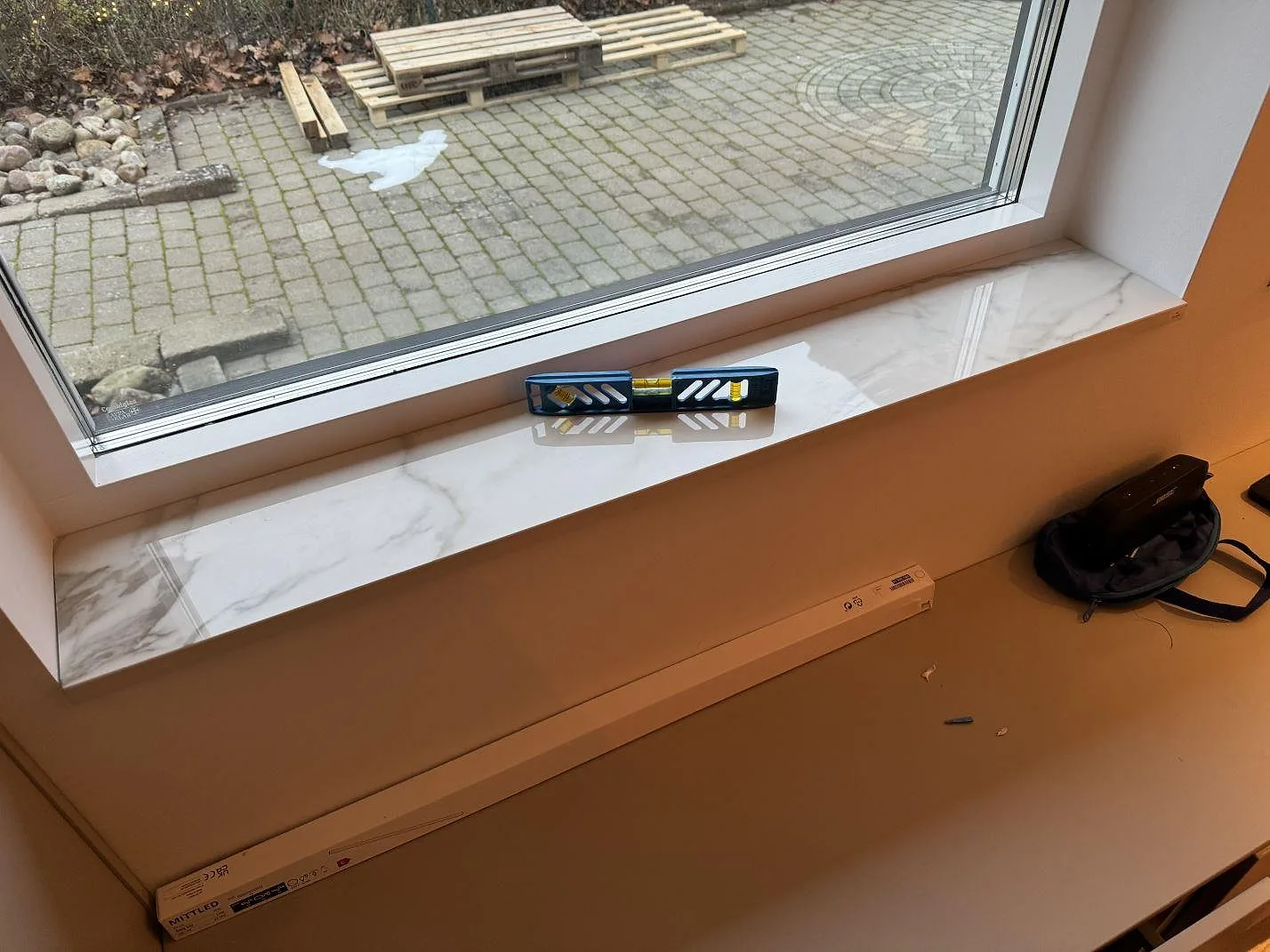 Køkkenbordplade i Dekton Lucid, Löddeköpinge – billede 7