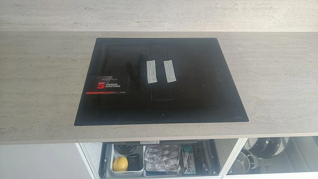 Køkkenbordplade i Dekton Marmorio, Halmstad – billede 5