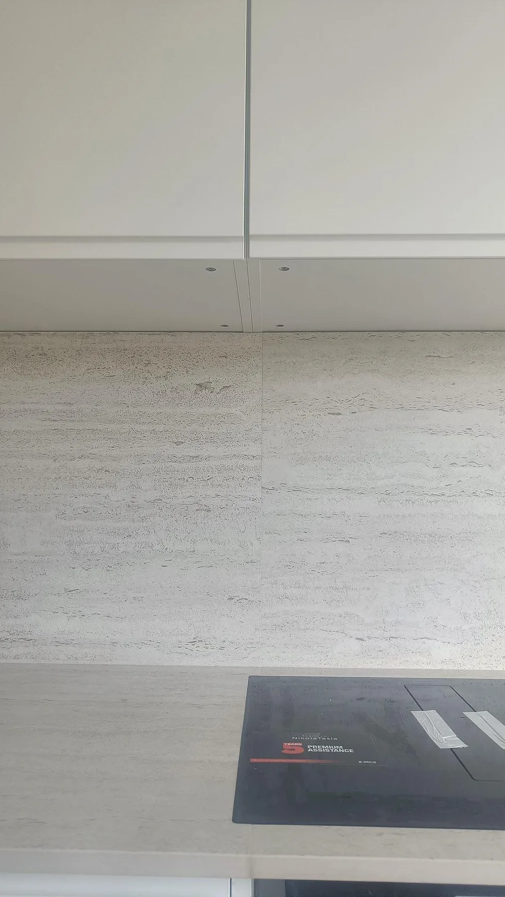 Køkkenbordplade i Dekton Marmorio, Halmstad – billede 6