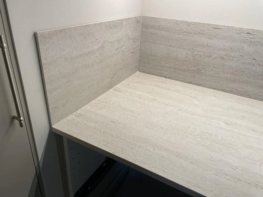 Køkkenbordplade i Dekton Marmorio, Malmö – billede 6
