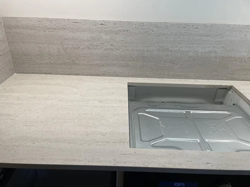 Køkkenbordplade i Dekton Marmorio, Malmö – billede 5