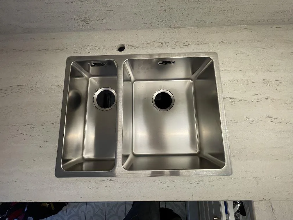 Køkkenbordplade i Dekton Marmorio, Trosa – billede 3