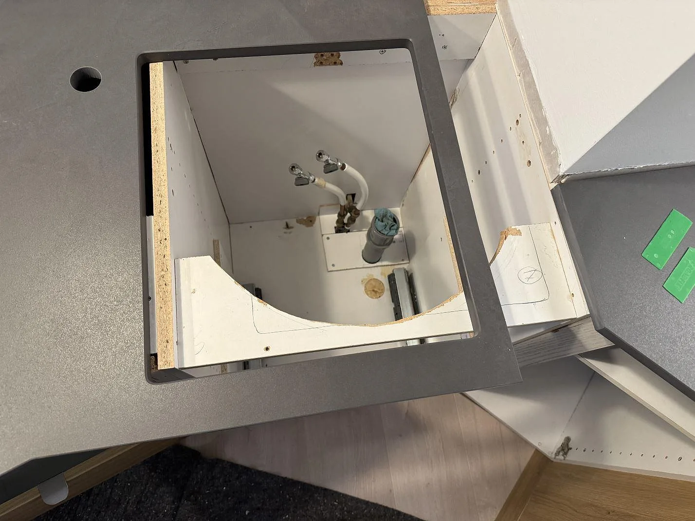 Køkkenbordplade i Dekton Micron, Olofström – billede 7