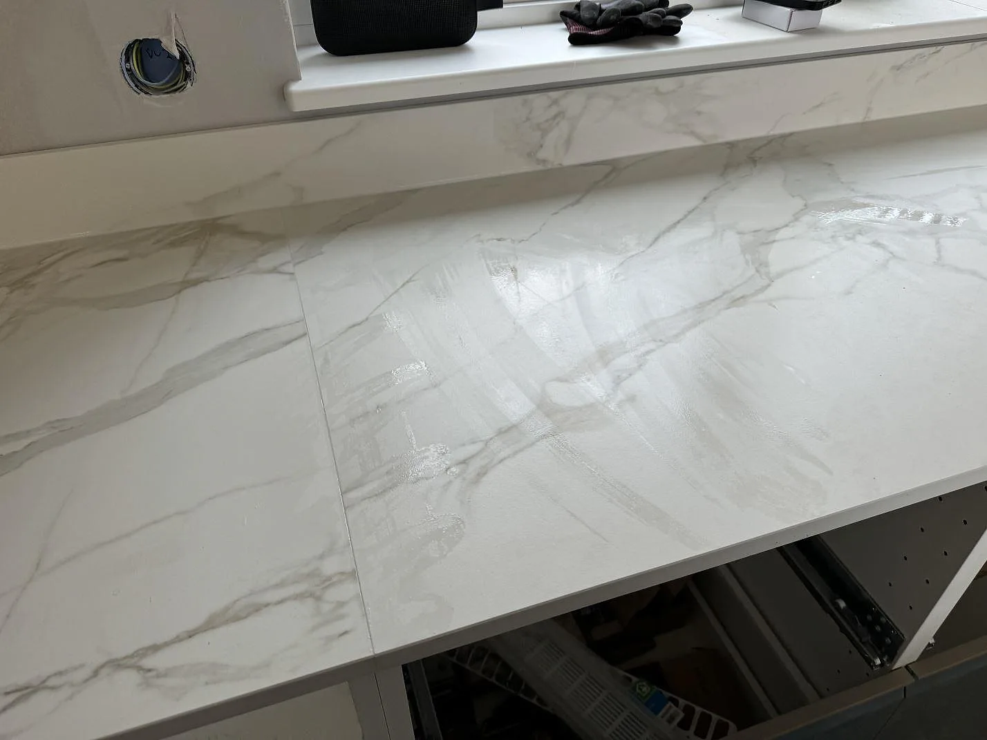 Køkkenbordplade i Dekton Morpheus Velvet, Billesholm – billede 6
