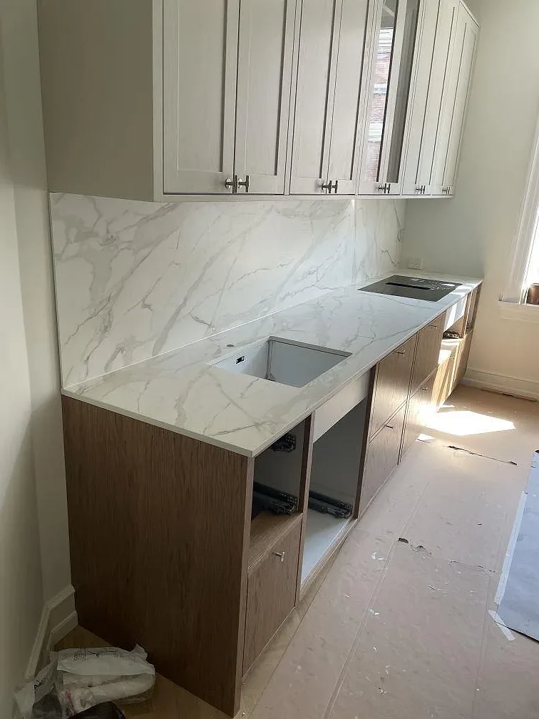 Køkkenbordplade i Dekton Morpheus Velvet, Frederiksberg – billede 5