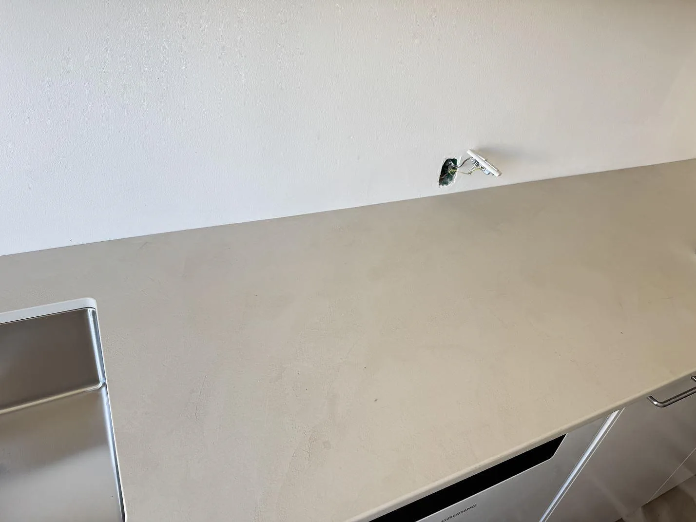 Køkkenbordplade i Dekton Nacre Velvet, Frederiksberg – billede 7