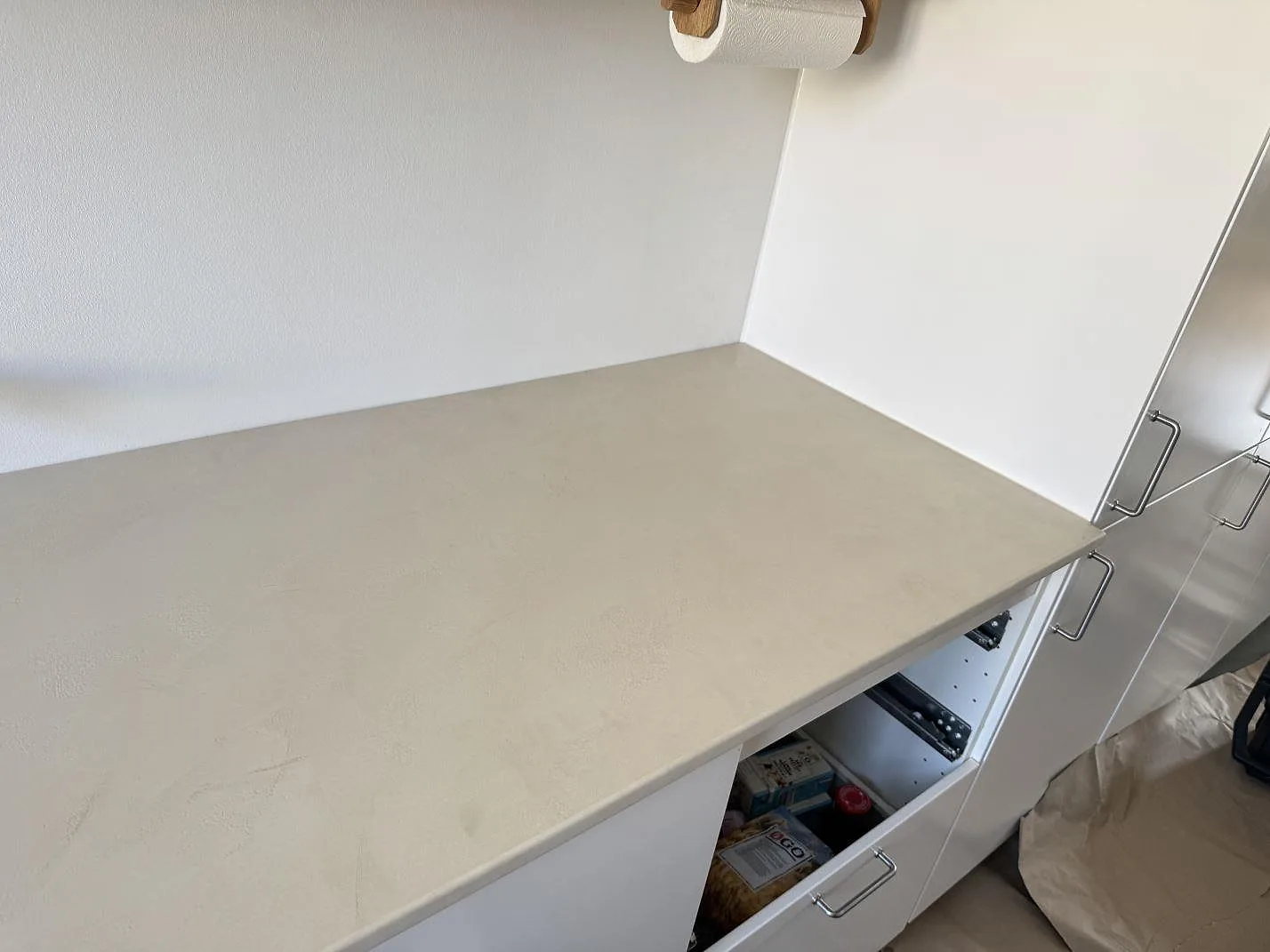 Køkkenbordplade i Dekton Nacre Velvet, Frederiksberg – billede 8