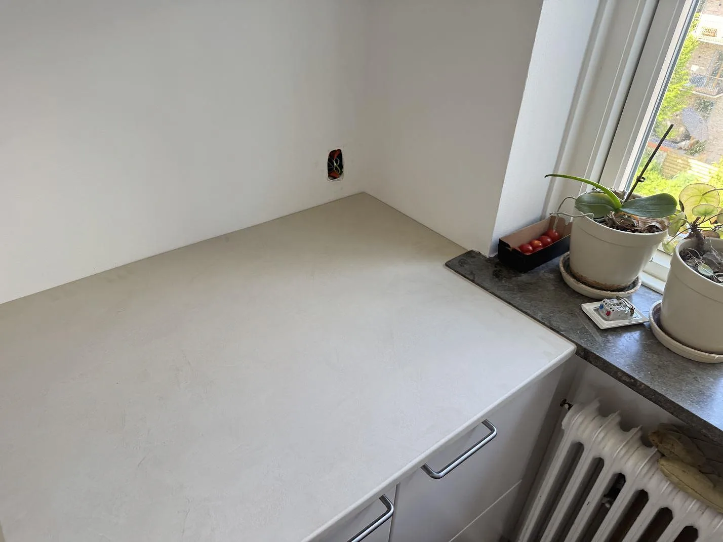 Køkkenbordplade i Dekton Nacre Velvet, Frederiksberg – billede 3
