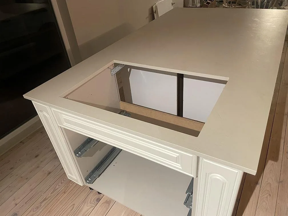 Køkkenbordplade i Dekton Nacre Velvet, Immeln – billede 8