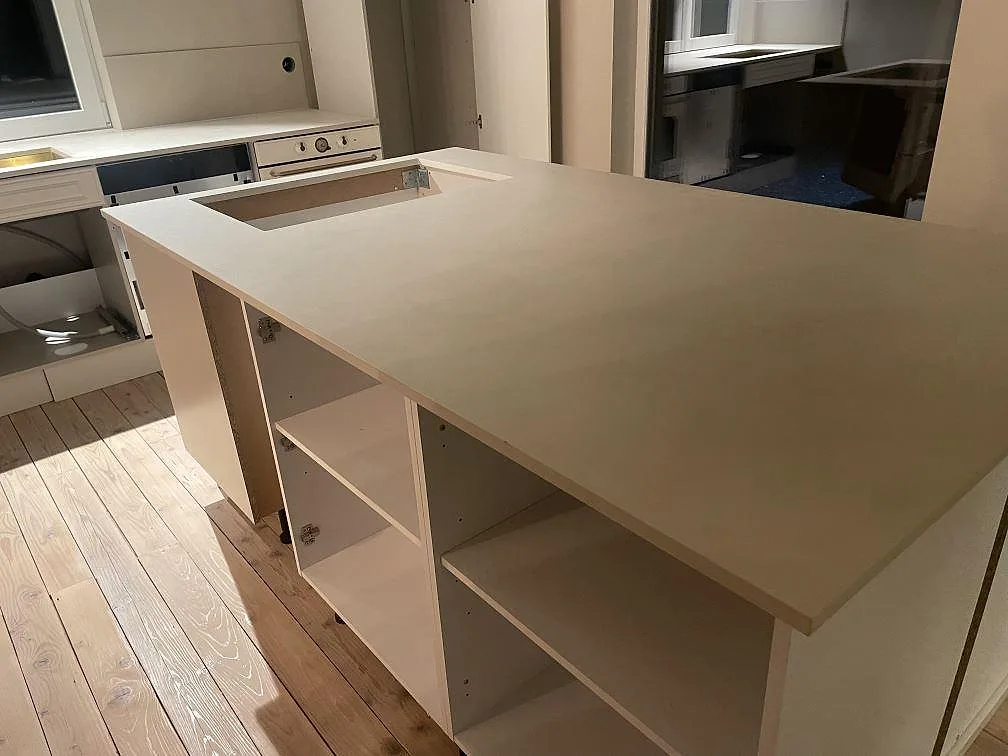 Køkkenbordplade i Dekton Nacre Velvet, Immeln – billede 3