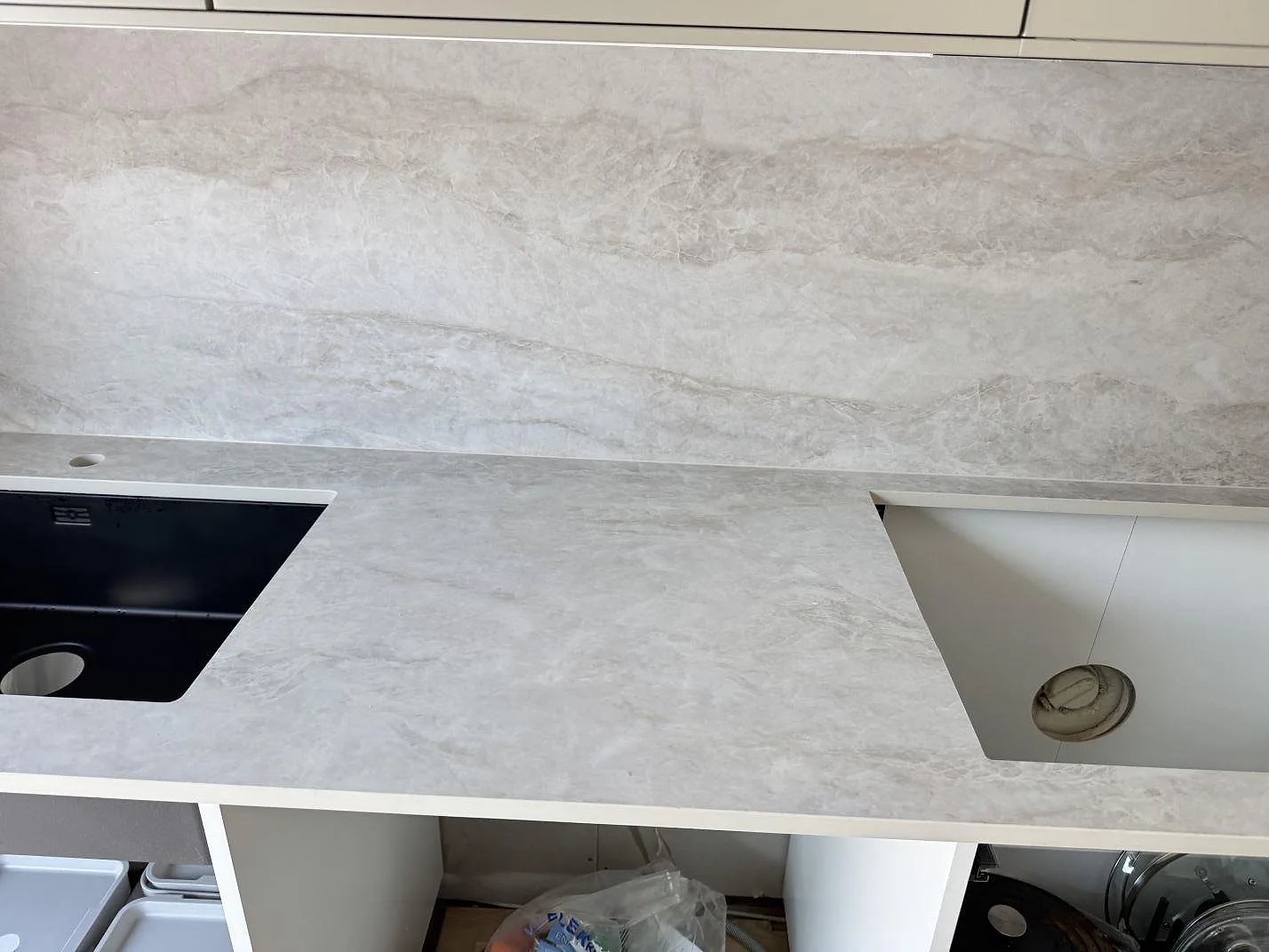 Køkkenbordplade i Dekton Nara, Fjärås – billede 6