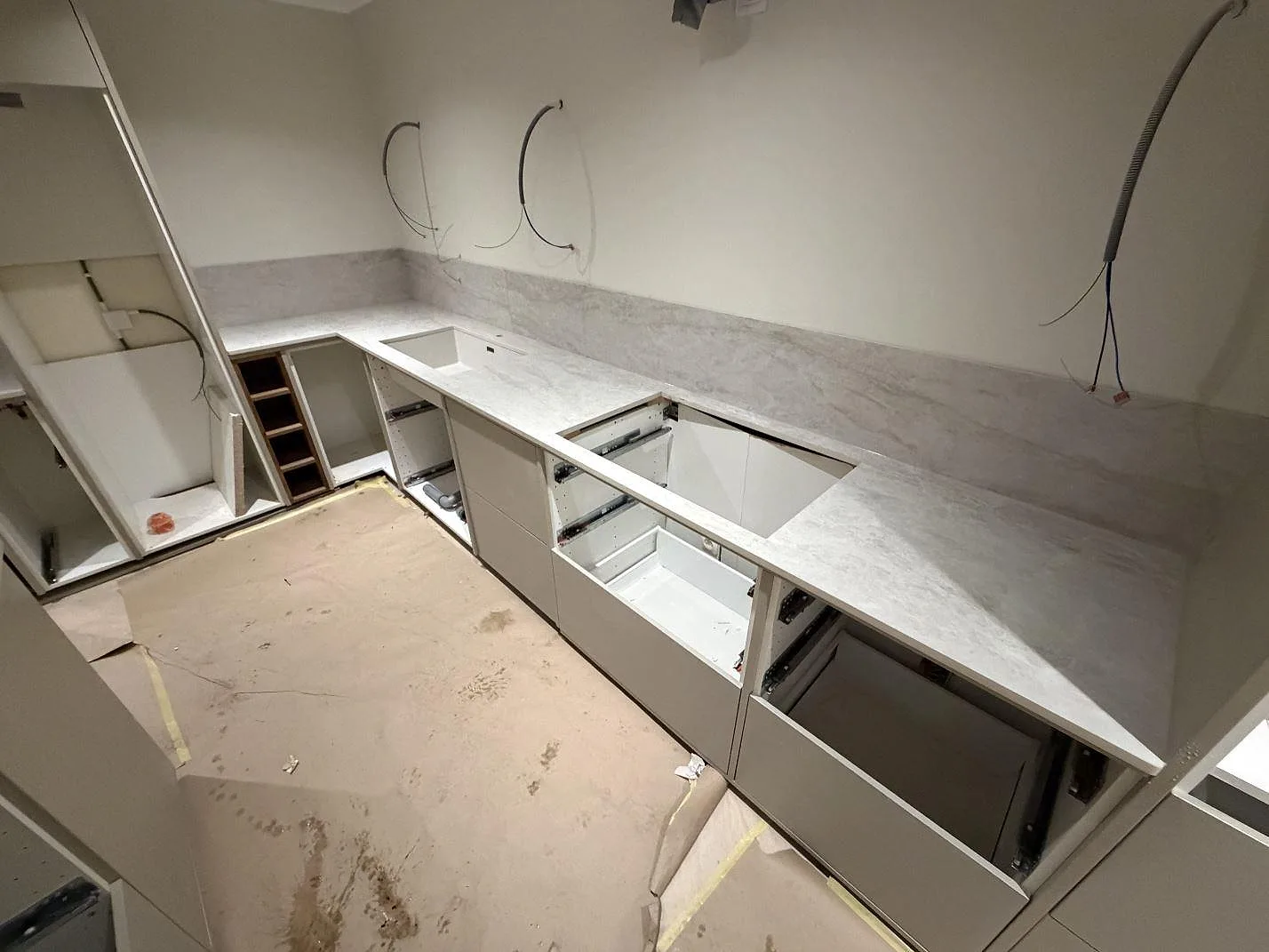 Køkkenbordplade i Dekton Nara, Norrköping – billede 2