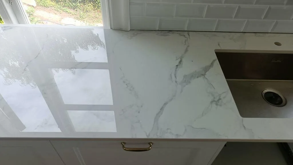 Køkkenbordplade i Dekton Natura, Karlskrona – billede 2