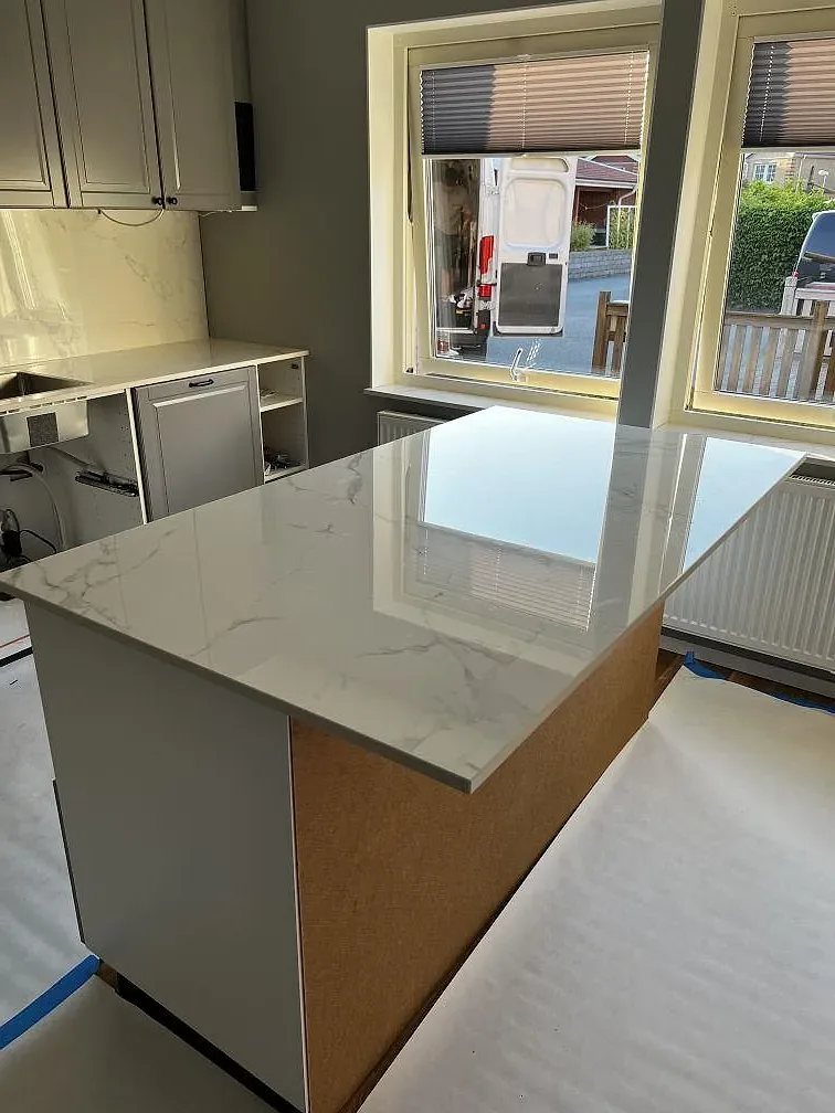 Køkkenbordplade i Dekton Natura, Landskrona – billede 2