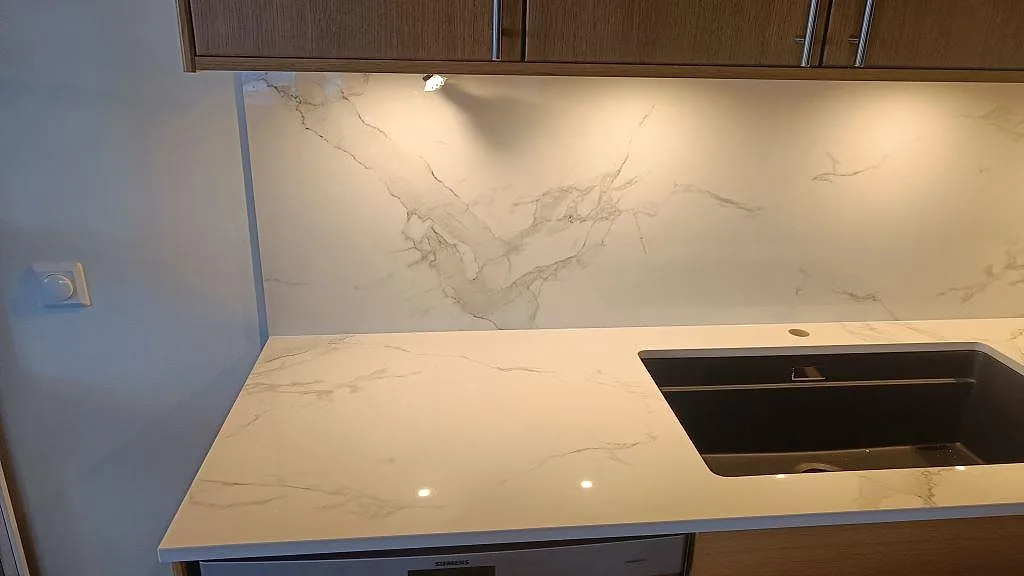 Køkkenbordplade i Dekton Natura, Limhamn – billede 3