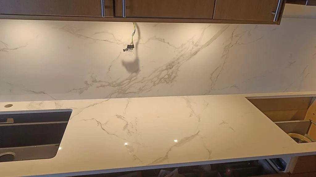 Køkkenbordplade i Dekton Natura, Limhamn – billede 4