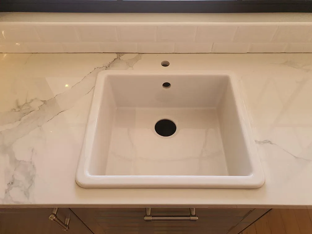 Køkkenbordplade i Dekton Natura, Stockholm – billede 2