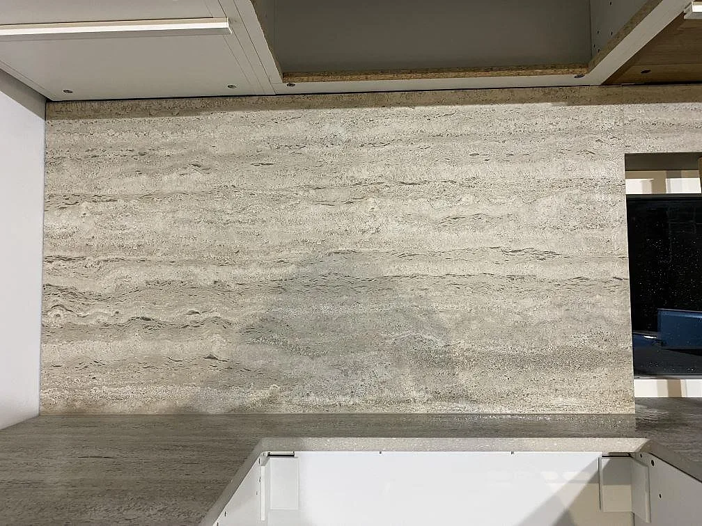 Køkkenbordplade i Dekton Nebu, Borrby – billede 7