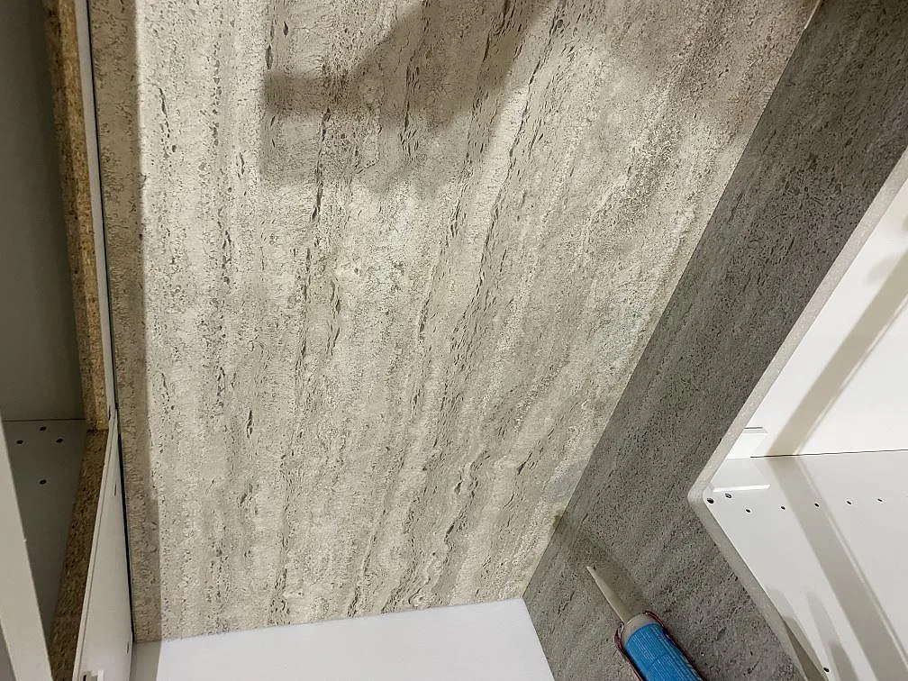 Køkkenbordplade i Dekton Nebu, Borrby – billede 8