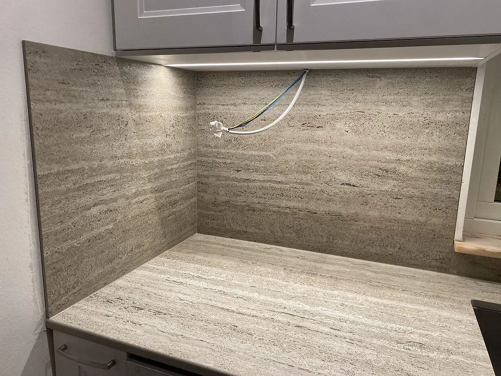 Køkkenbordplade i Dekton Nebu, Upplands Väsby – billede 4