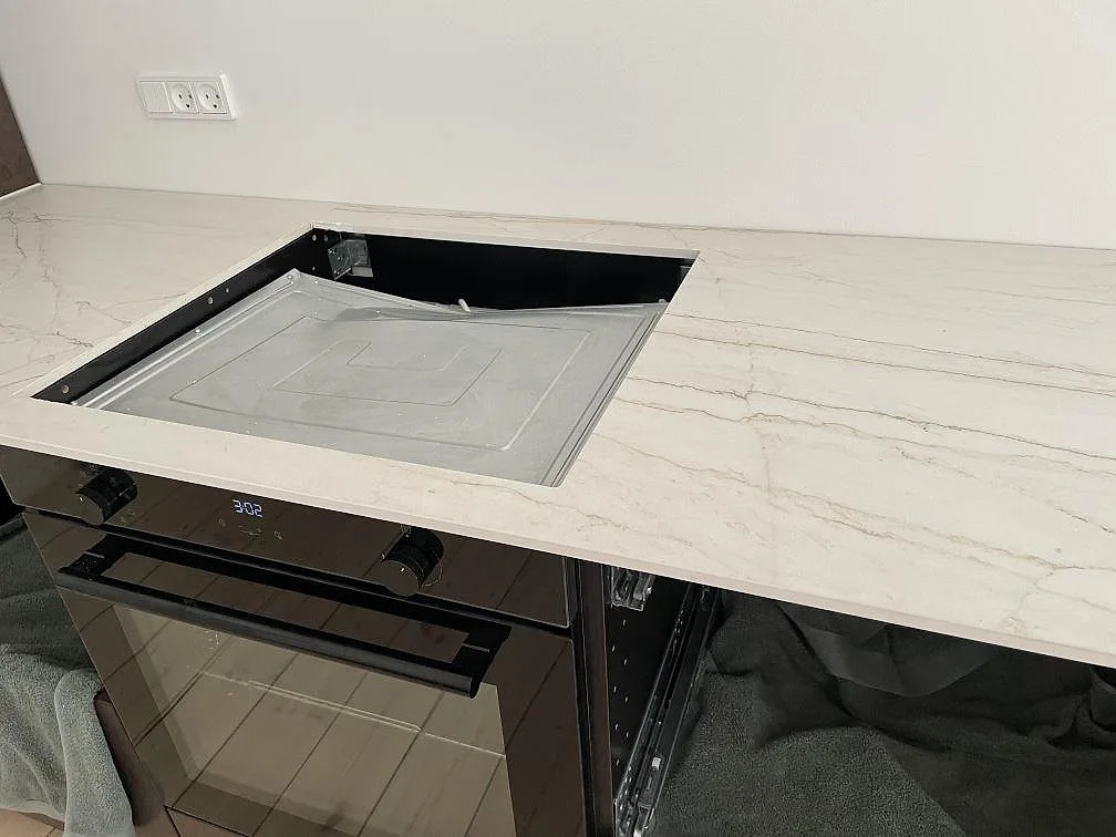 Køkkenbordplade i Dekton Neural, Frederiksberg – billede 4