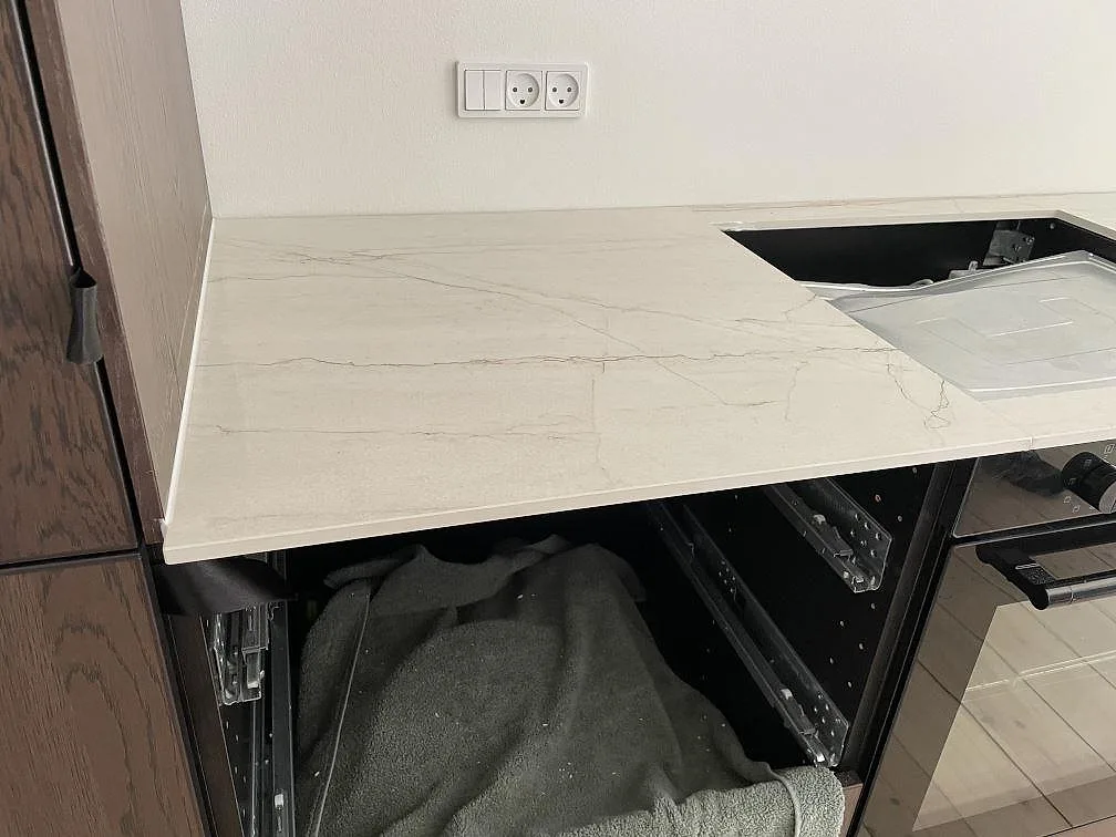Køkkenbordplade i Dekton Neural, Frederiksberg – billede 6