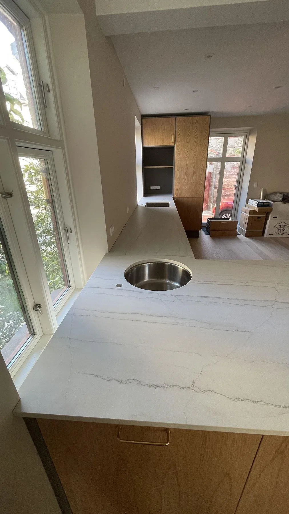 Køkkenbordplade i Dekton Neural, København V – billede 3