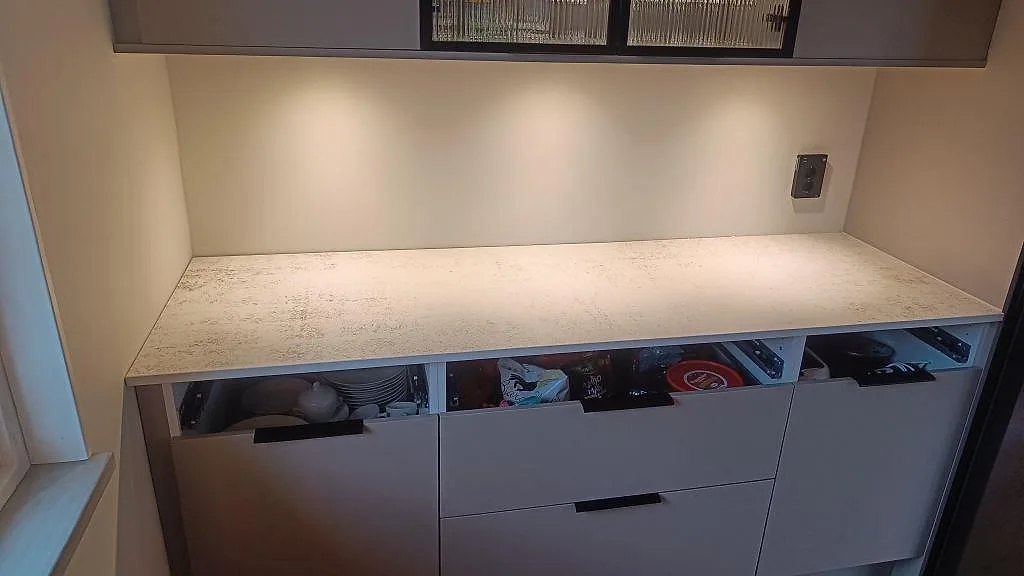 Køkkenbordplade i Dekton Nilium, Hörby – billede 6