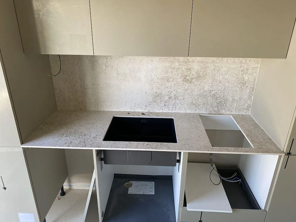 Køkkenbordplade i Dekton Nilium, Tygelsjö – billede 3