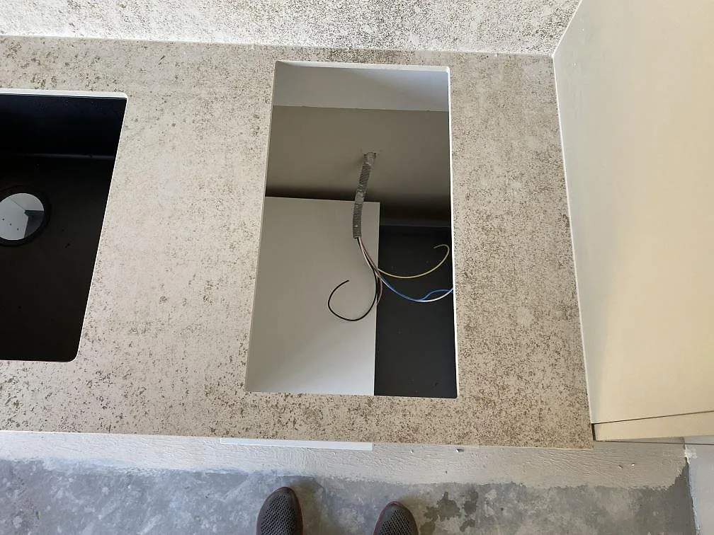 Køkkenbordplade i Dekton Nilium, Tygelsjö – billede 5