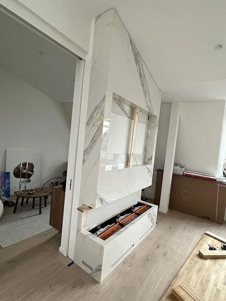 Køkkenbordplade i Dekton Olimpo, Göteborg – billede 3
