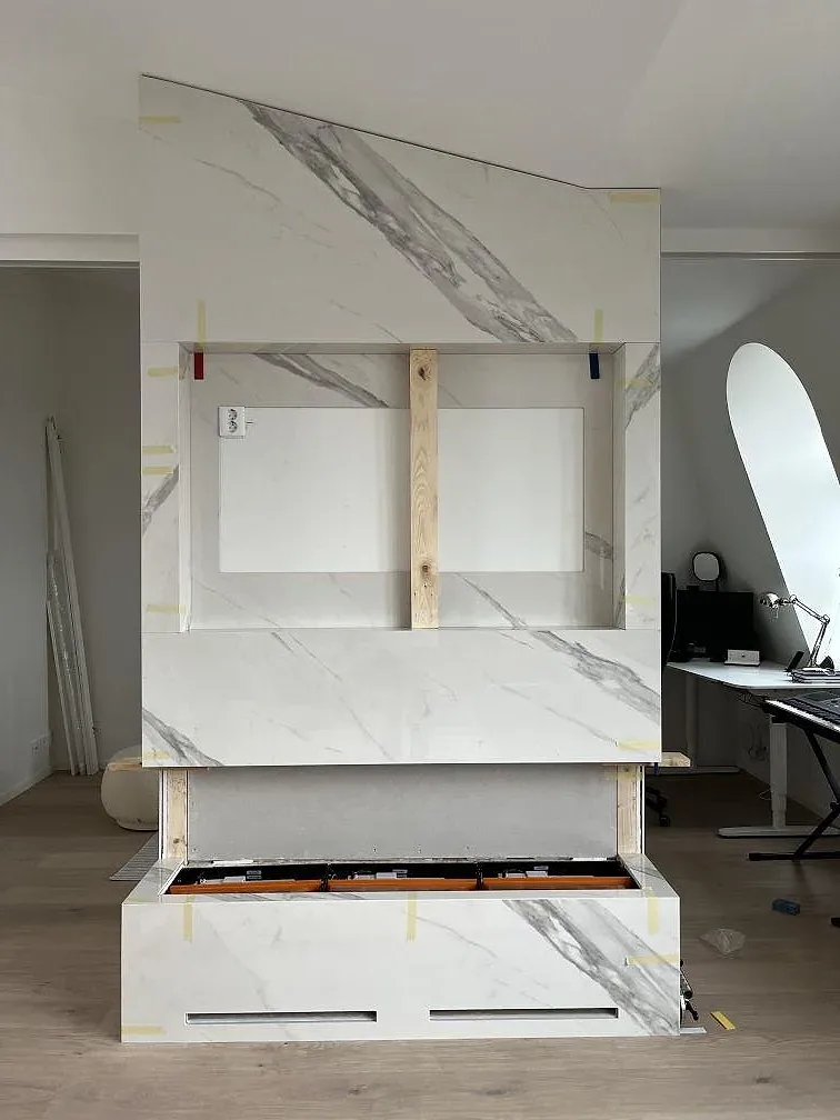 Køkkenbordplade i Dekton Olimpo, Göteborg – billede 8