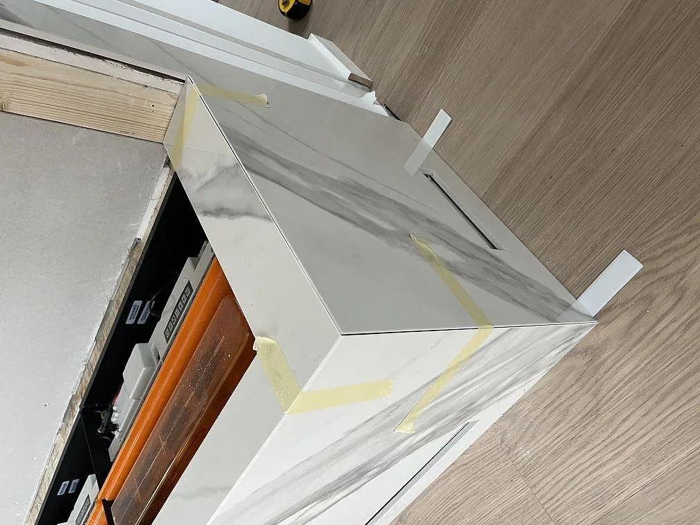 Køkkenbordplade i Dekton Olimpo, Göteborg – billede 6