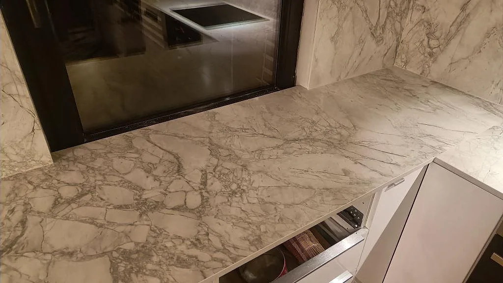Køkkenbordplade i Dekton Portum, Malmö – billede 6