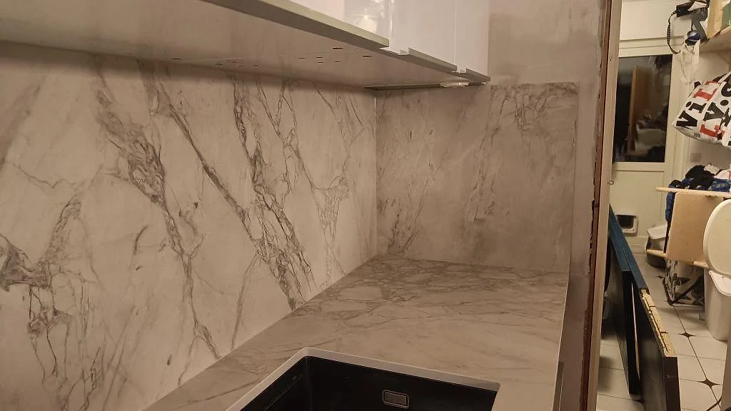 Køkkenbordplade i Dekton Portum, Malmö – billede 5