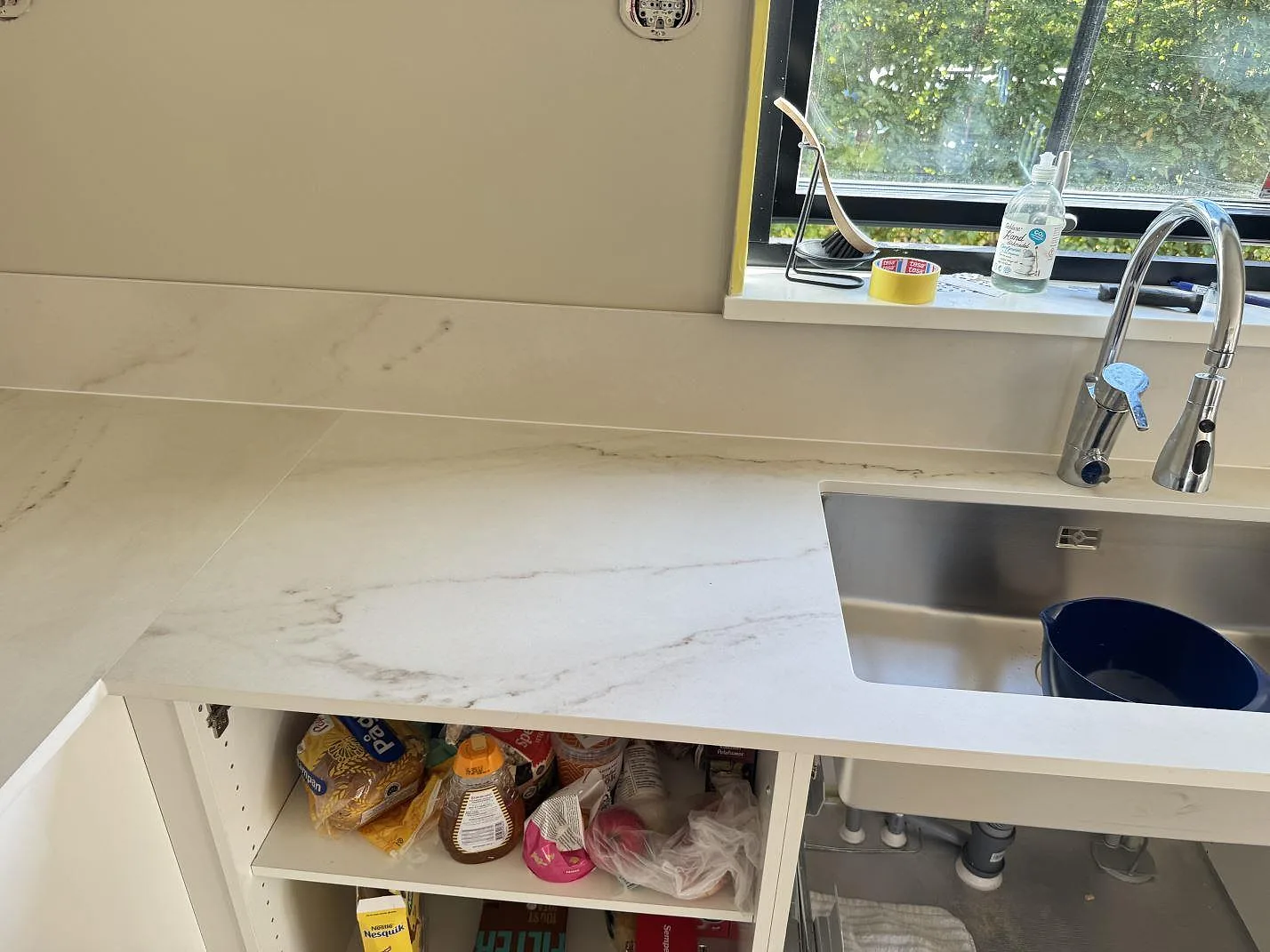 Køkkenbordplade i Dekton Rem (Velvet), Båstad – billede 3