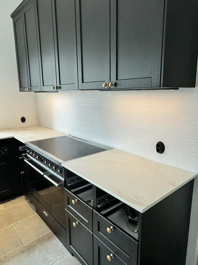 Køkkenbordplade i Dekton Rem (Velvet), Glumslöv – billede 5