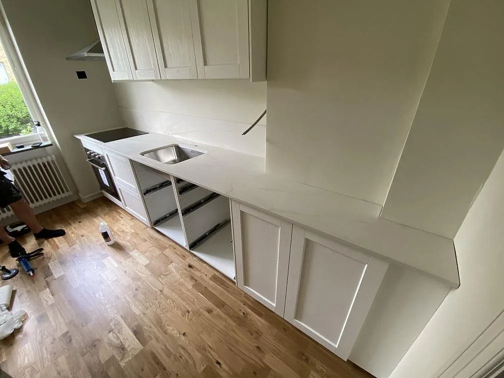 Køkkenbordplade i Dekton Rem (Velvet), Malmö