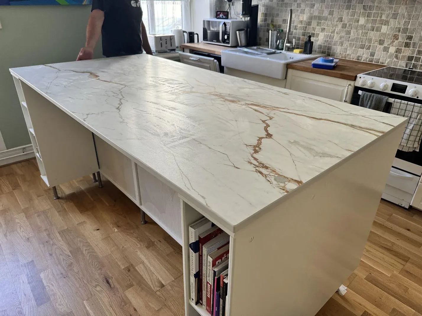 Køkkenbordplade i Dekton Reverie, Malmö – billede 2