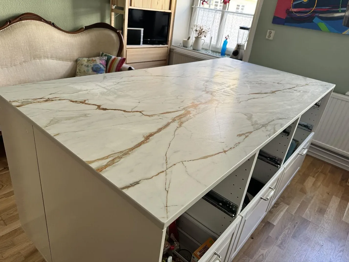 Køkkenbordplade i Dekton Reverie, Malmö – billede 3