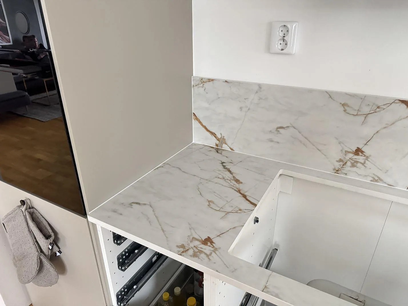 Køkkenbordplade i Dekton Reverie, Oxie – billede 2