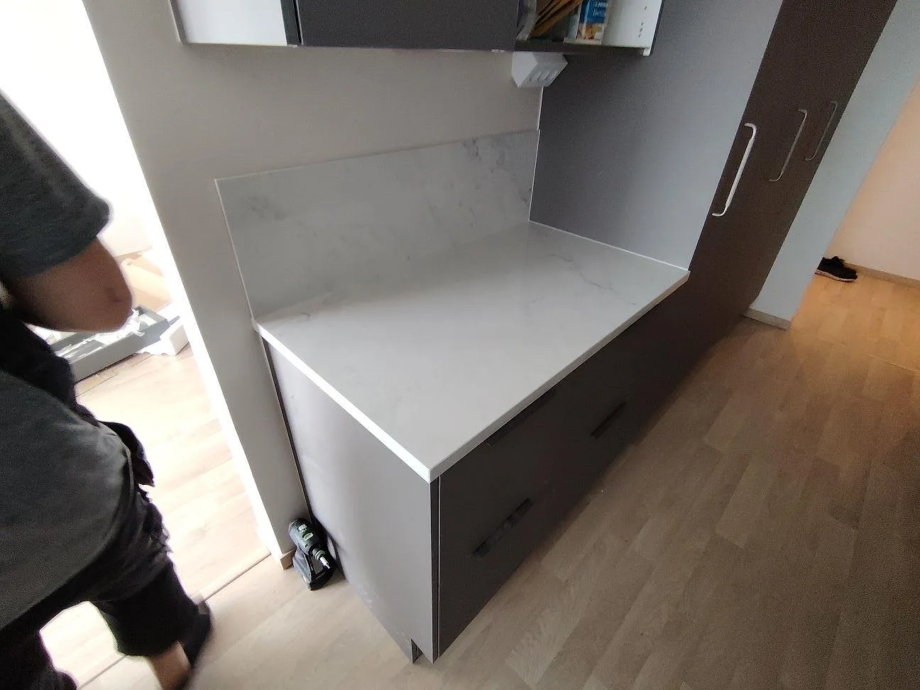 Køkkenbordplade i Dekton Salina, Stockholm – billede 3