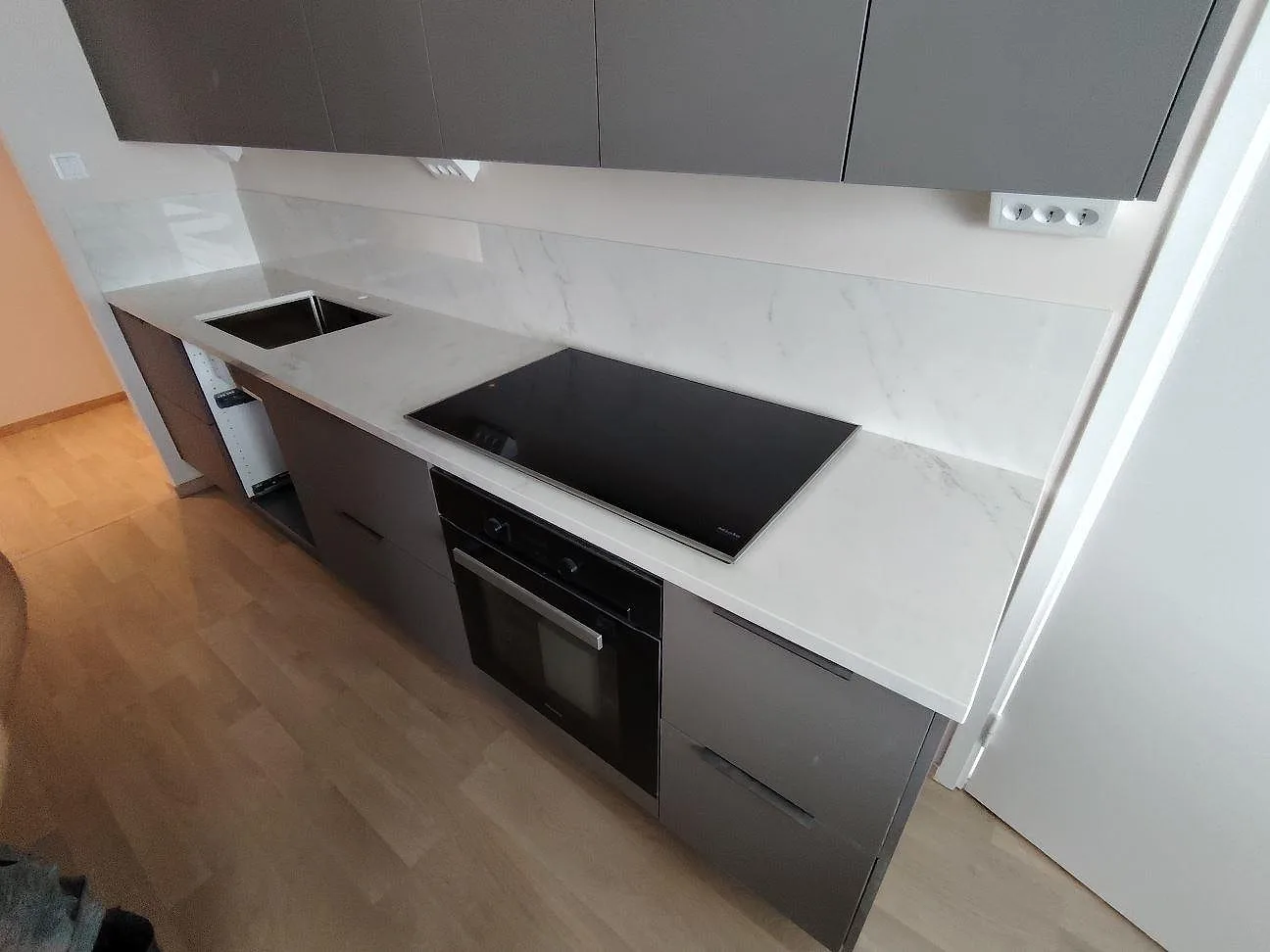 Køkkenbordplade i Dekton Salina, Stockholm – billede 2