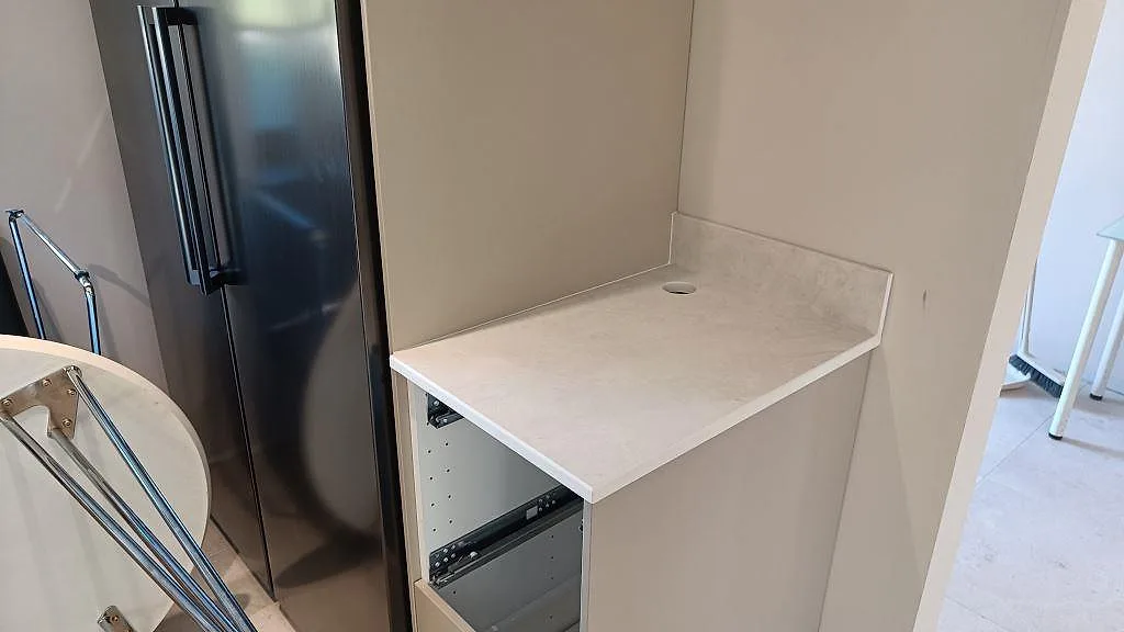 Køkkenbordplade i Dekton Sandik, Vellinge – billede 6