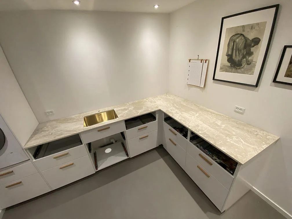 Køkkenbordplade i Dekton Sarey, Jyderup – billede 2