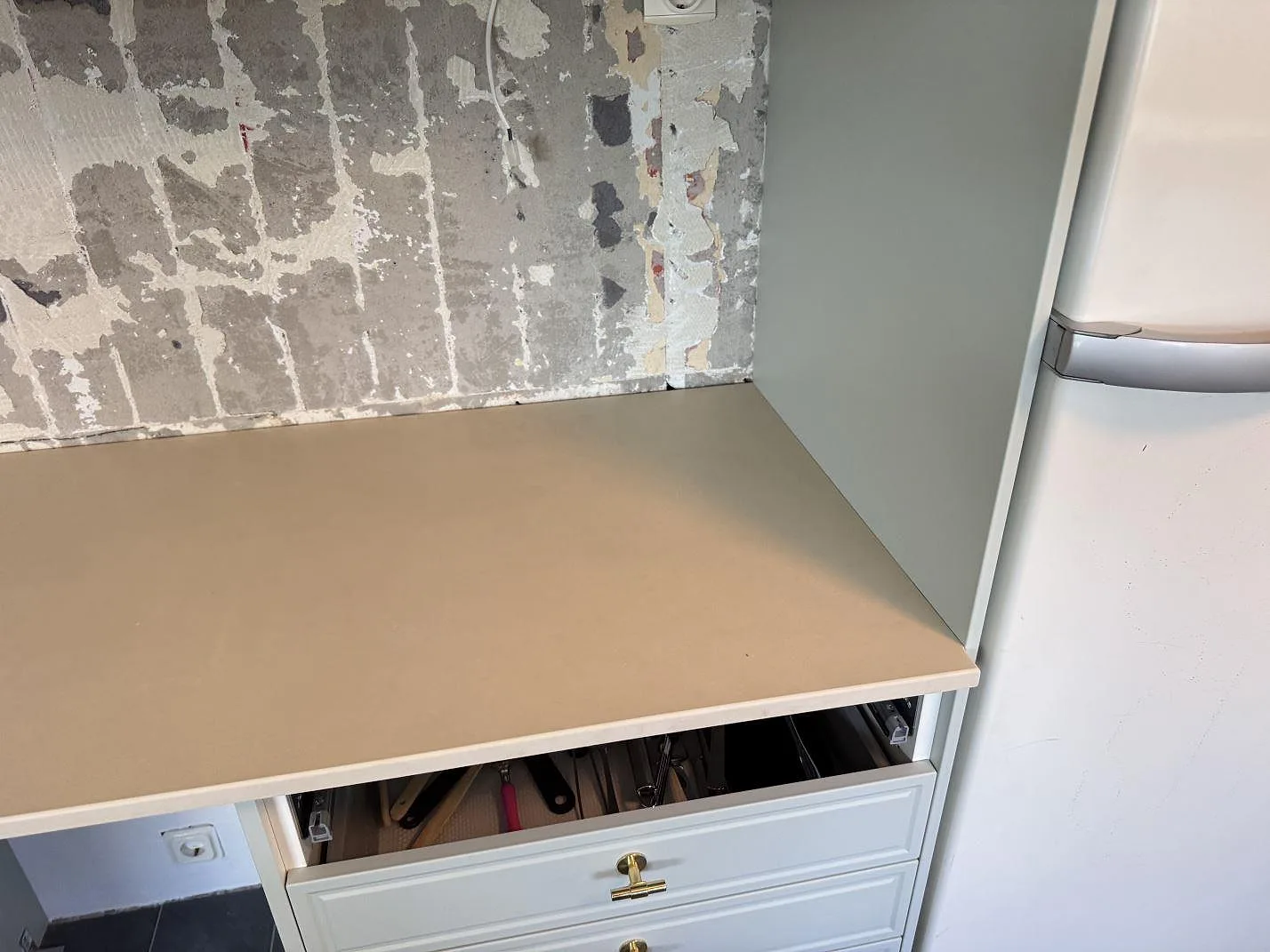 Køkkenbordplade i Dekton Sasea, Åkarp – billede 7