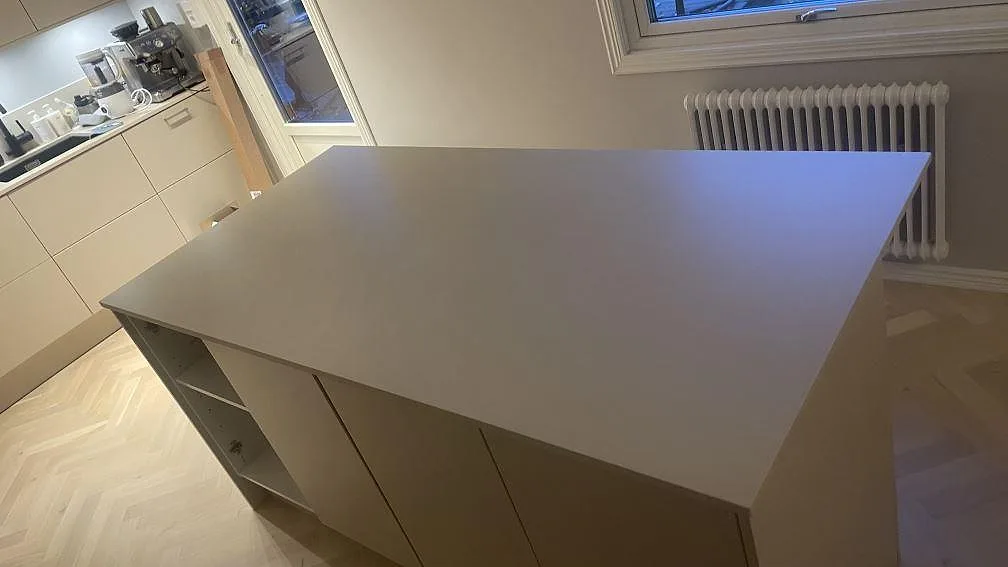 Køkkenbordplade i Dekton Sasea, Åkarp – billede 3